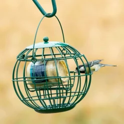 Caged Peanut Butter Guardian Suet Feeder -ARK WILDLIFE Sales GFPF 00 starling proof suet feeder.jpg