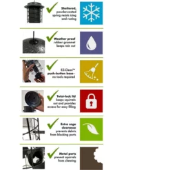 Squirrel Resistant Seed Feeder -ARK WILDLIFE Sales SRTF.jpg
