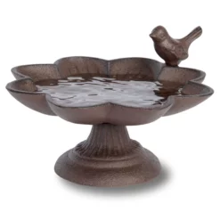 Old Iron Buttercup Water Dish 7 Old Iron Buttercup Water Dish -ARK WILDLIFE Sales buttercup water dish.jpg