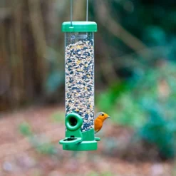 Flo™ Seed Feeders Standard 8 Flo™ Seed Feeders Standard -ARK WILDLIFE Sales flo seed feeder robinl.jpg
